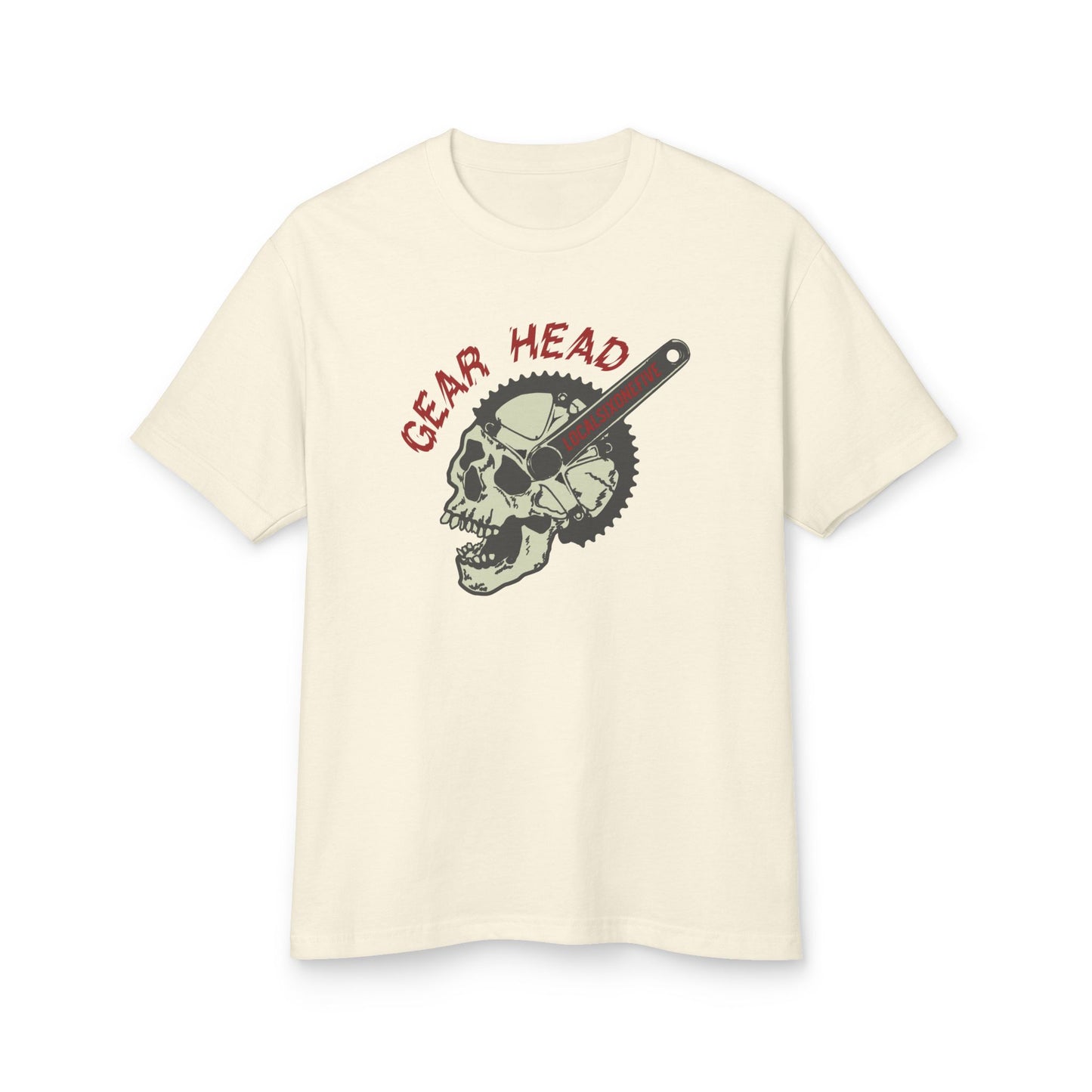 GEAR HEAD Garment-Dyed Heavyweight Cotton Tee