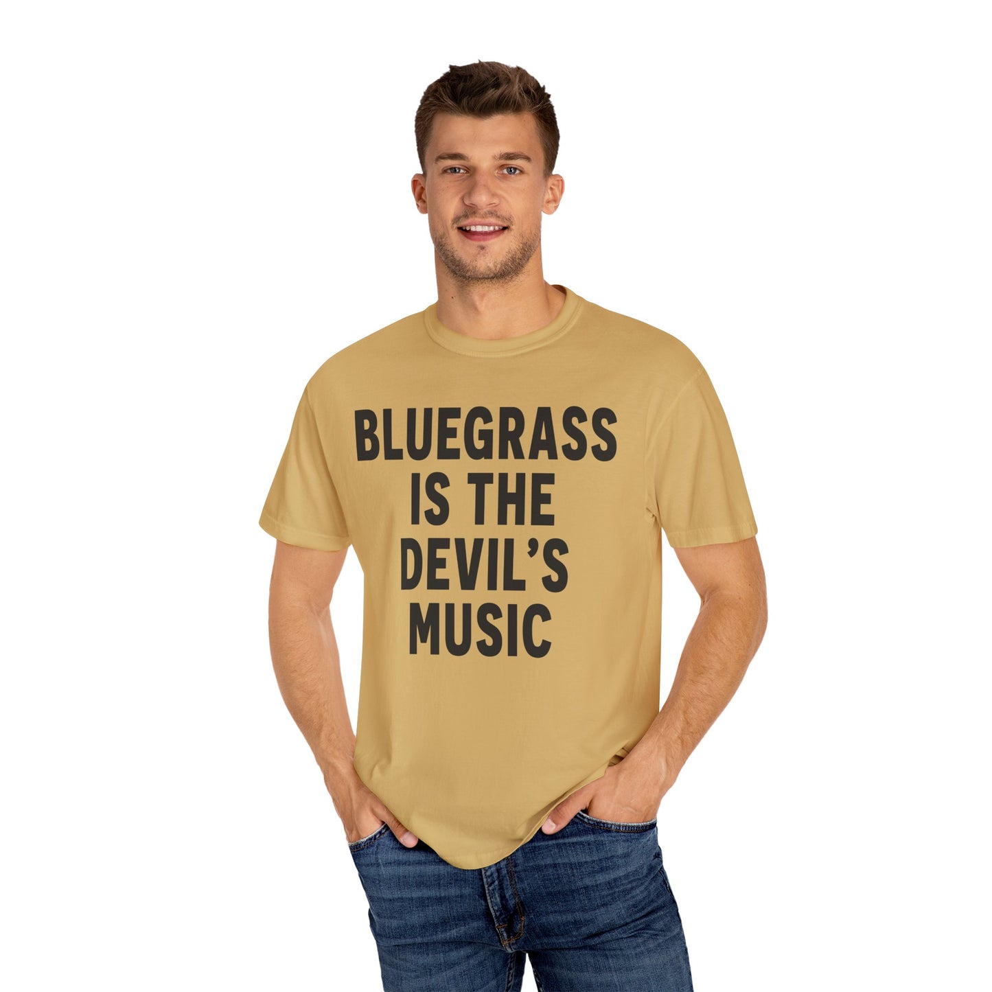 Bluegrass Unisex Garment-Dyed T-shirt