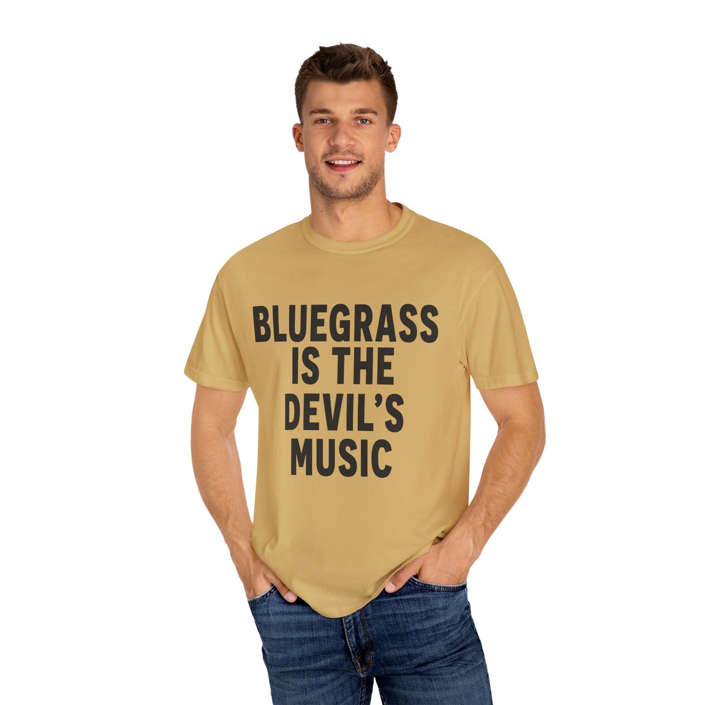 Bluegrass Unisex Garment-Dyed T-shirt