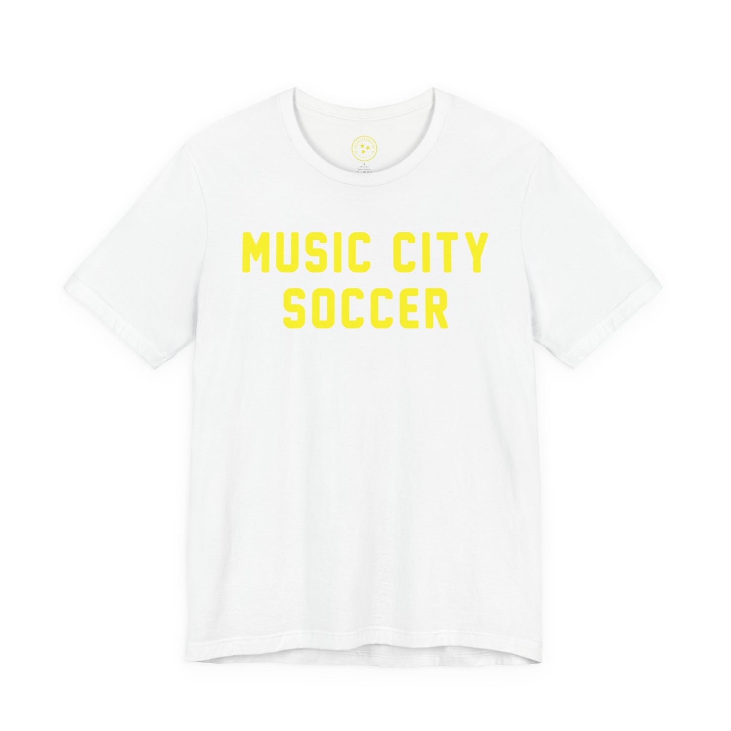 MUSIC CITY SOCCER Plain Unisex Jersey Short Sleeve Tee