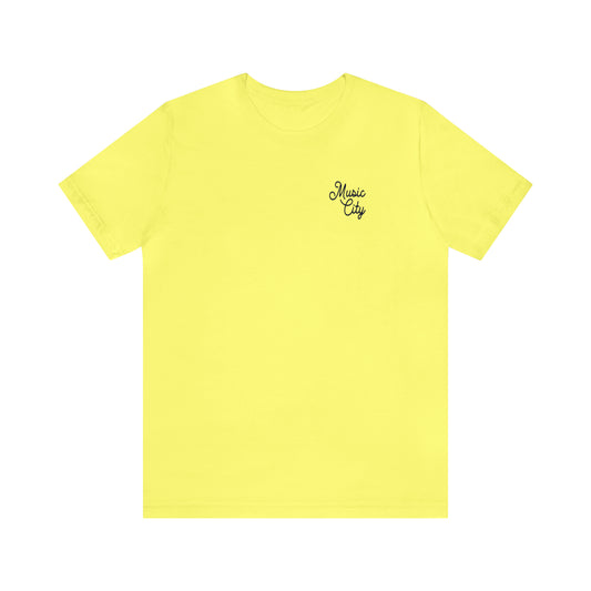 Music City Script SkullTeeth Short Sleeve Tee