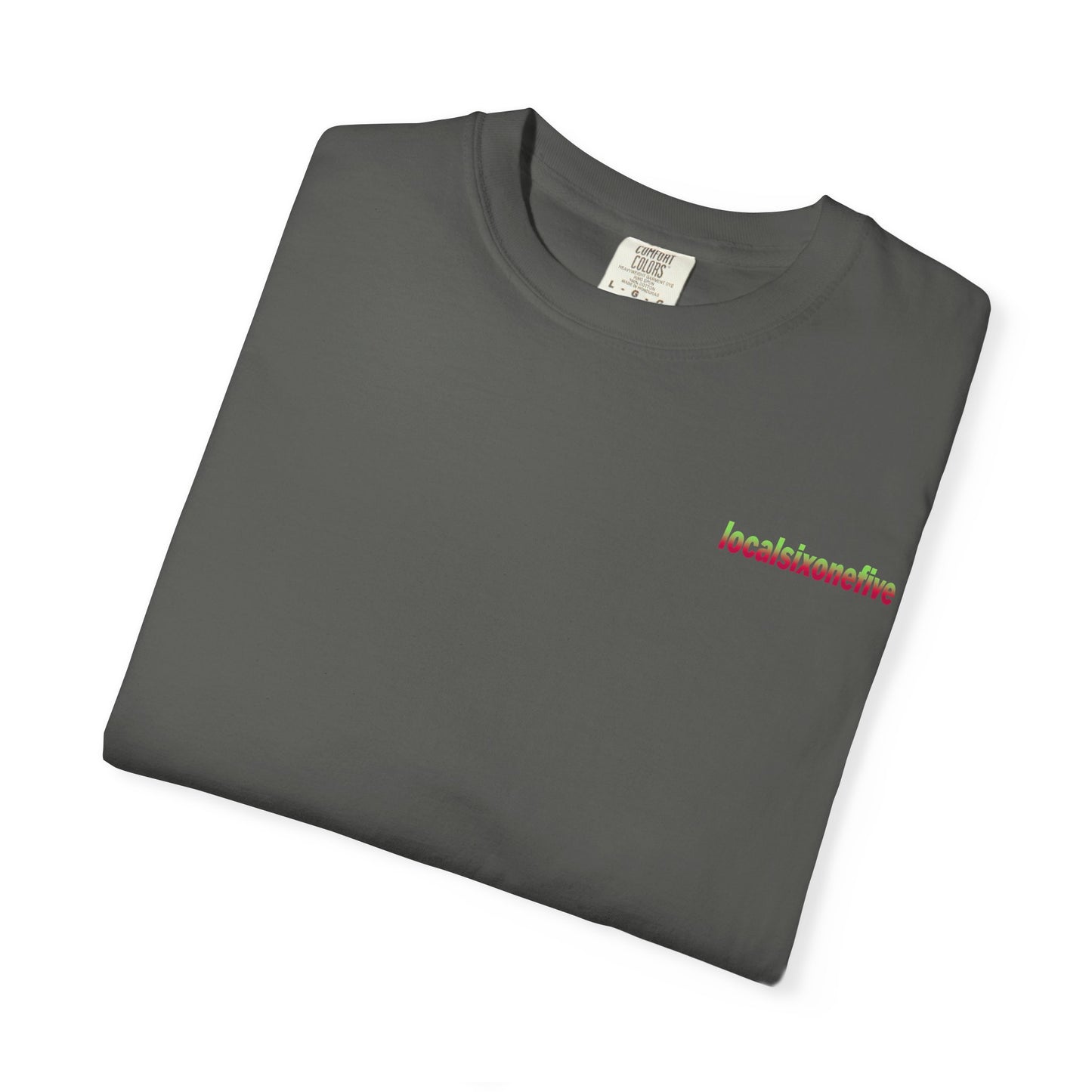 Local City blur Garment-Dyed T-shirt