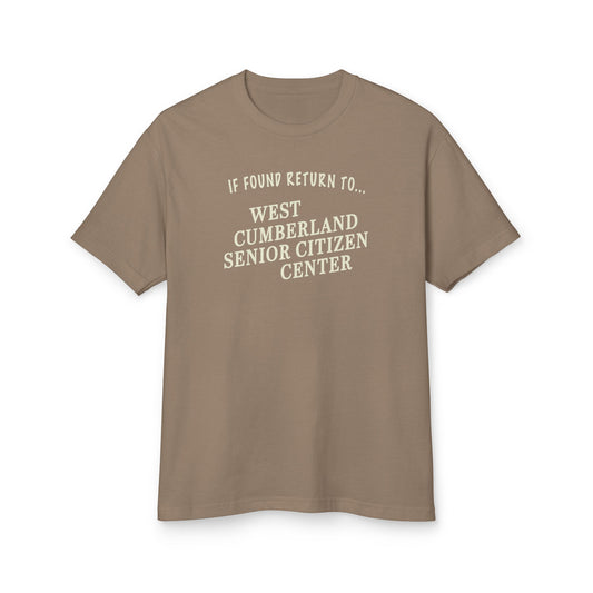 West Cumberland Senior Center Garment-Dyed Heavyweight Cotton Tee