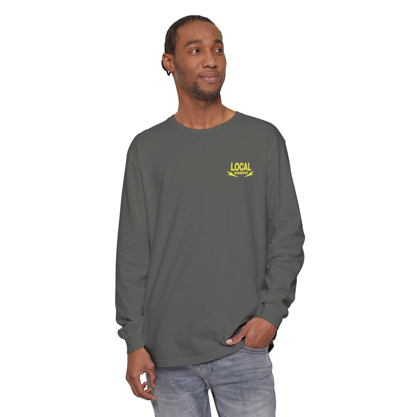 Supporters Section Apparel Garment-dyed Long Sleeve T-Shirt