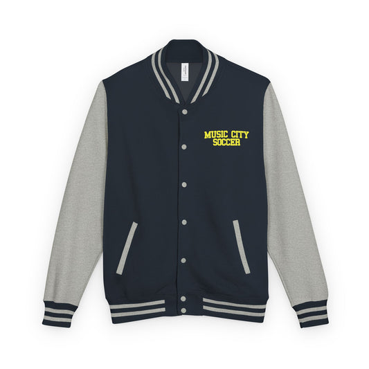 MC Skull Unisex Heavyweight Letterman Jacket