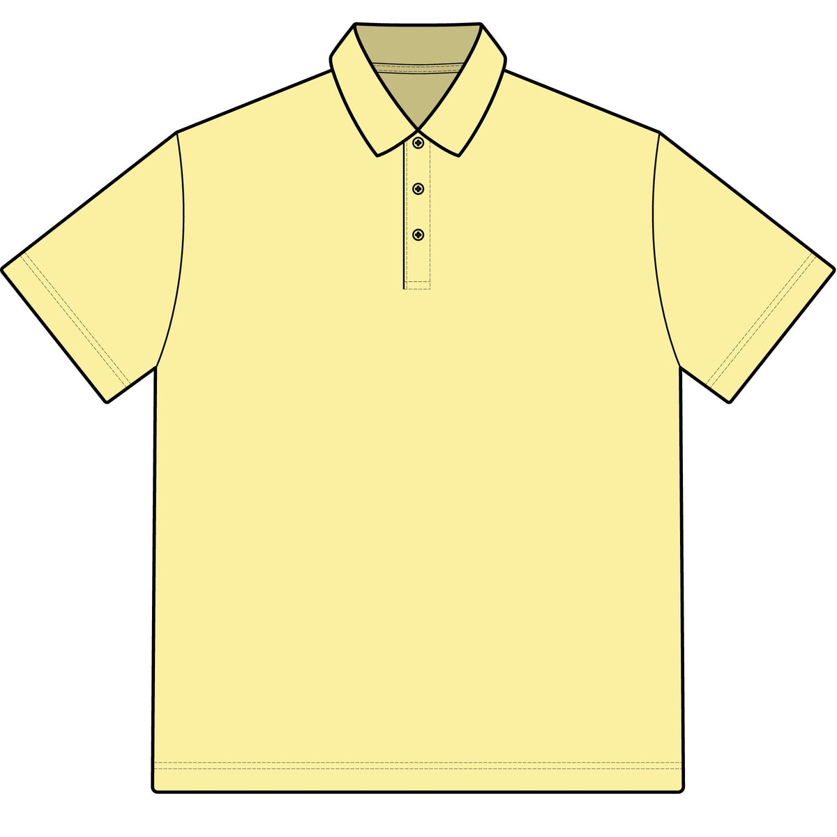SkullTeeth Crest Men's Pique Polo