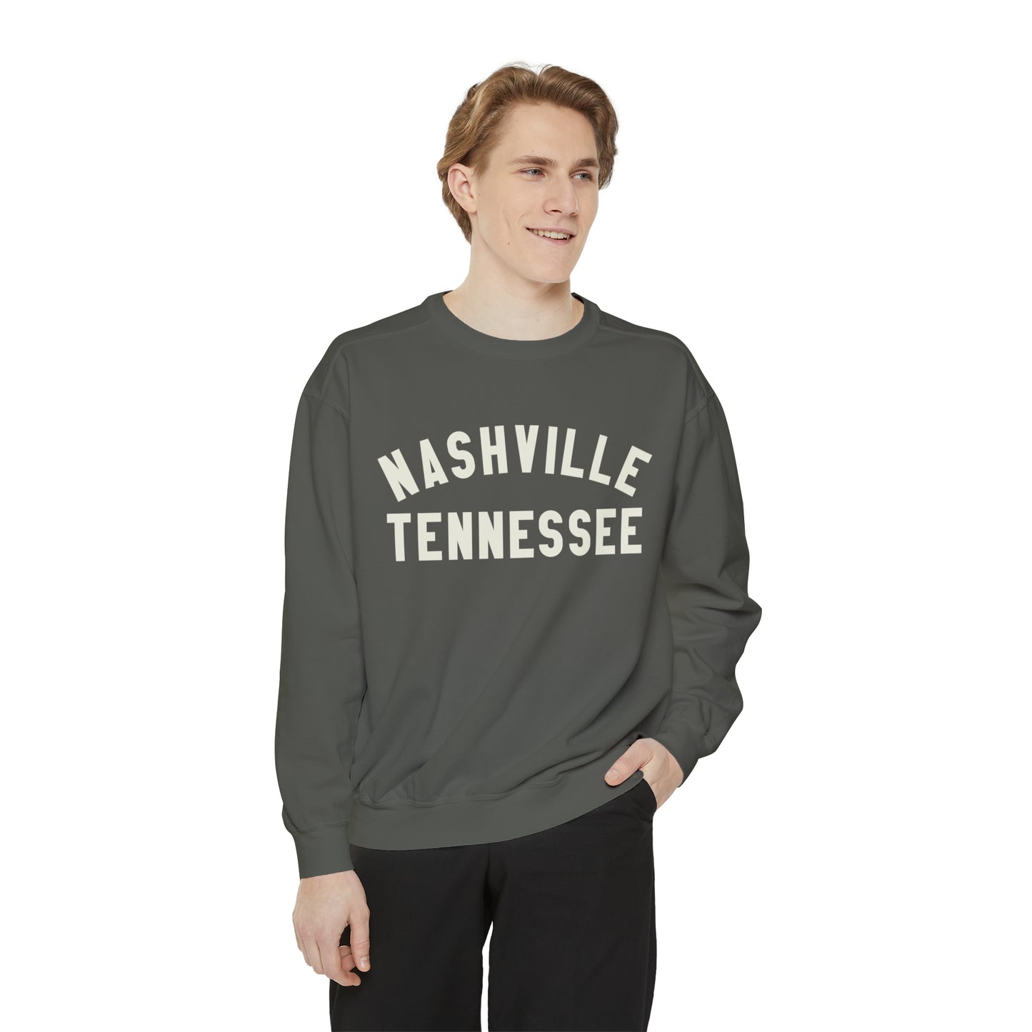 Nashville TN Unisex Garment-Dyed Sweatshirt