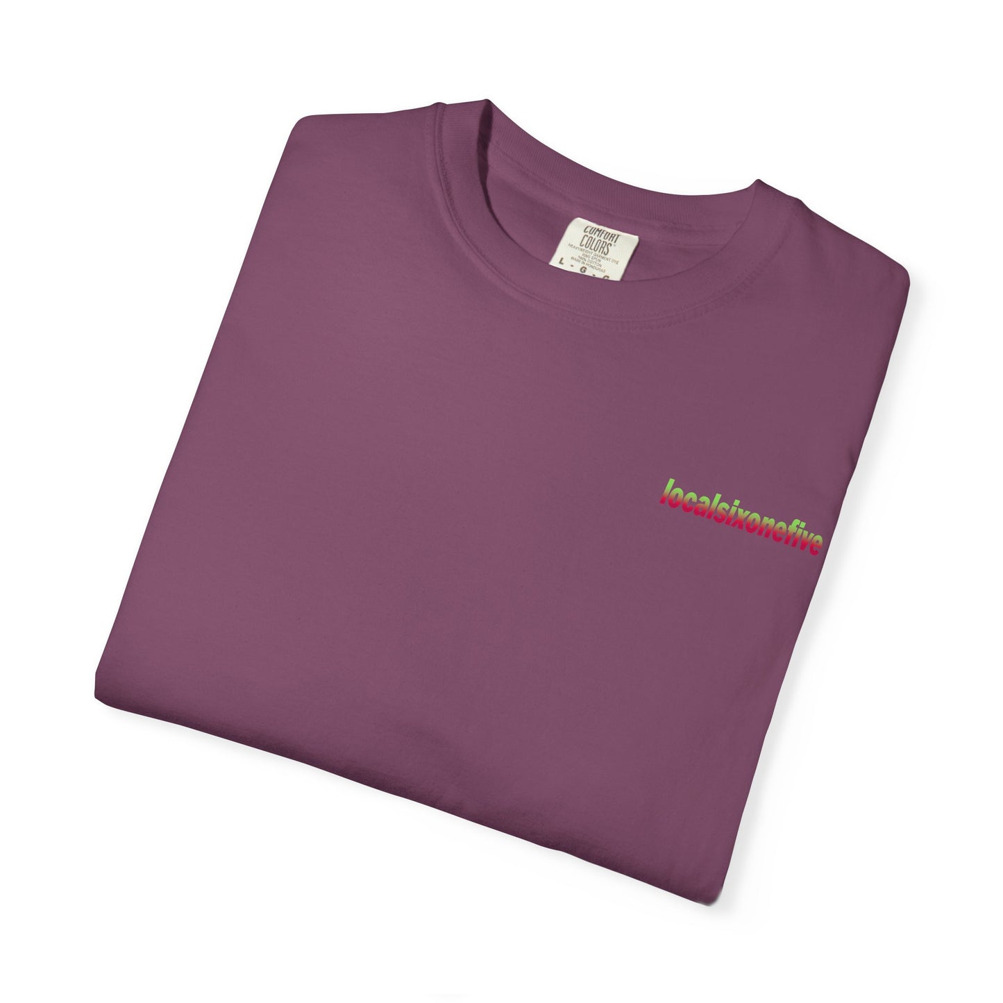 Local City blur Garment-Dyed T-shirt