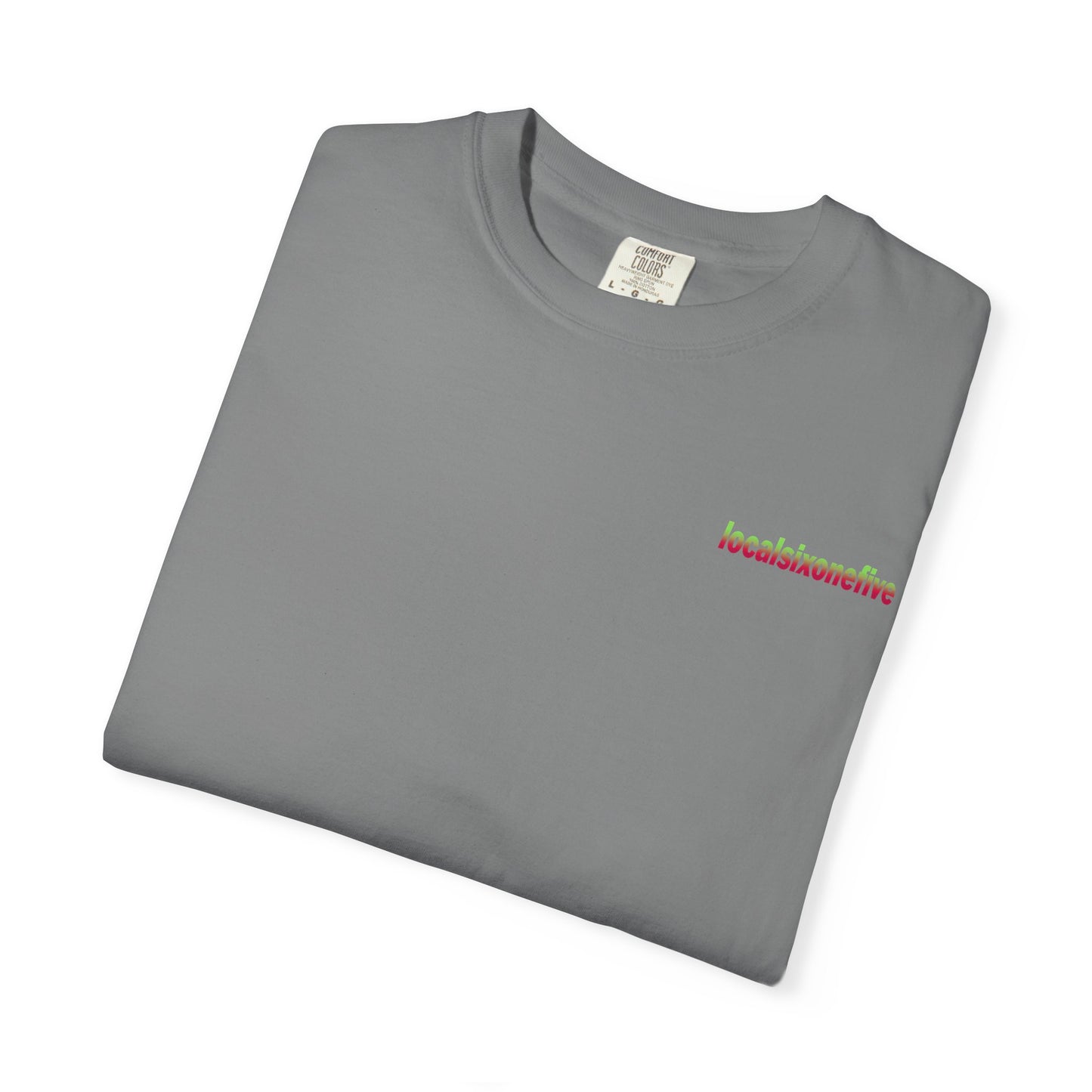 Local City blur Garment-Dyed T-shirt