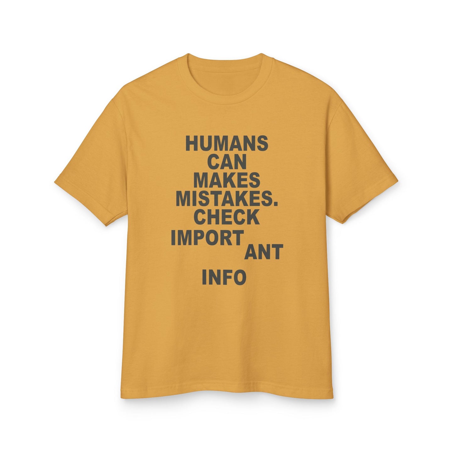 Human Mistakes Garment-Dyed Heavyweight Cotton Tee