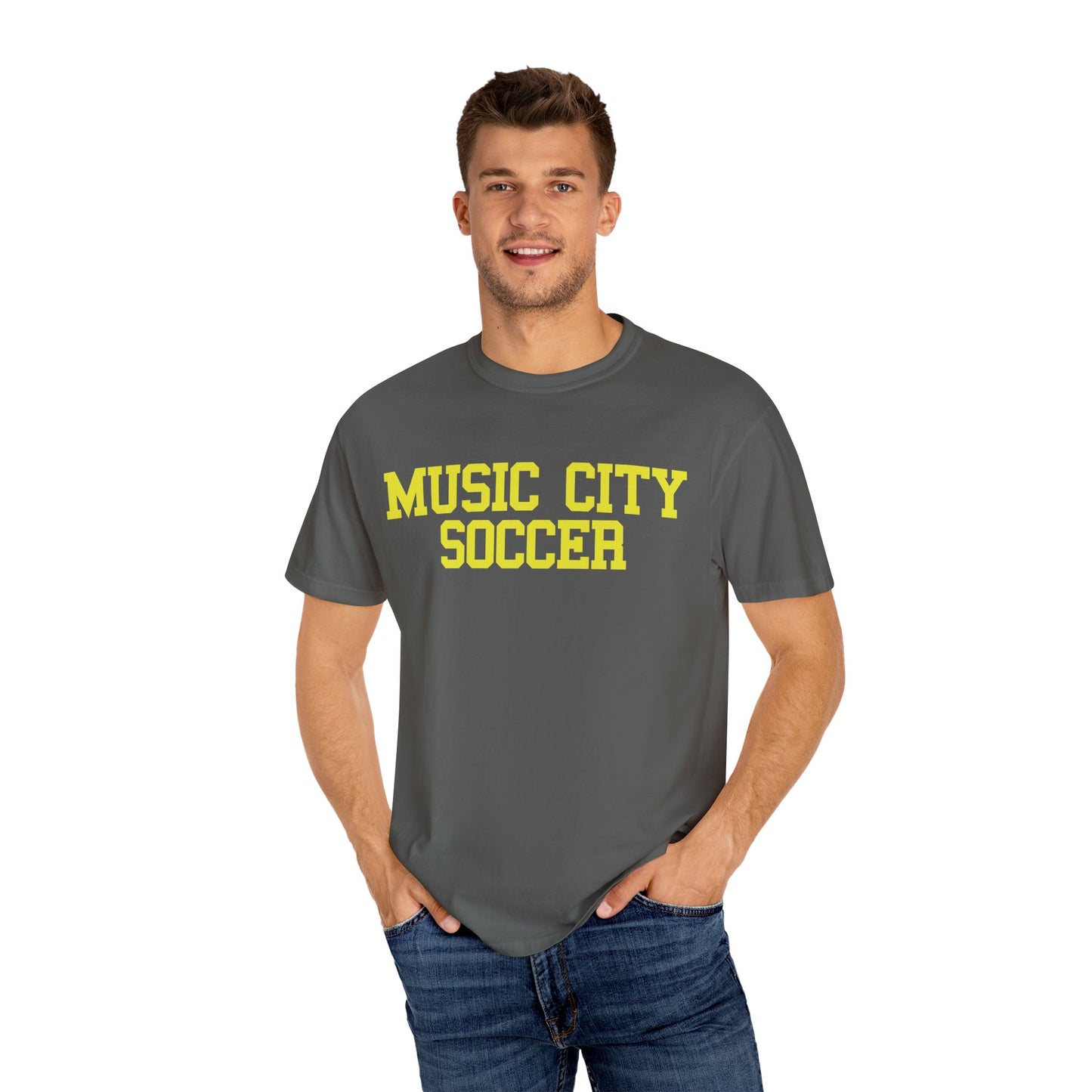 MCS Block Unisex Garment-Dyed T-shirt