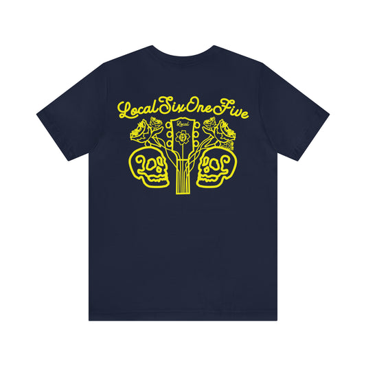 Local Skulls, Poplars, & Guitars Unisex Tee