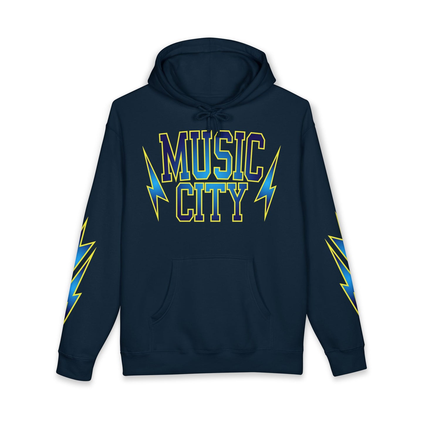 MUSIC CITY GRAD BOLTS Heavyweight Hooded Sweatshirt