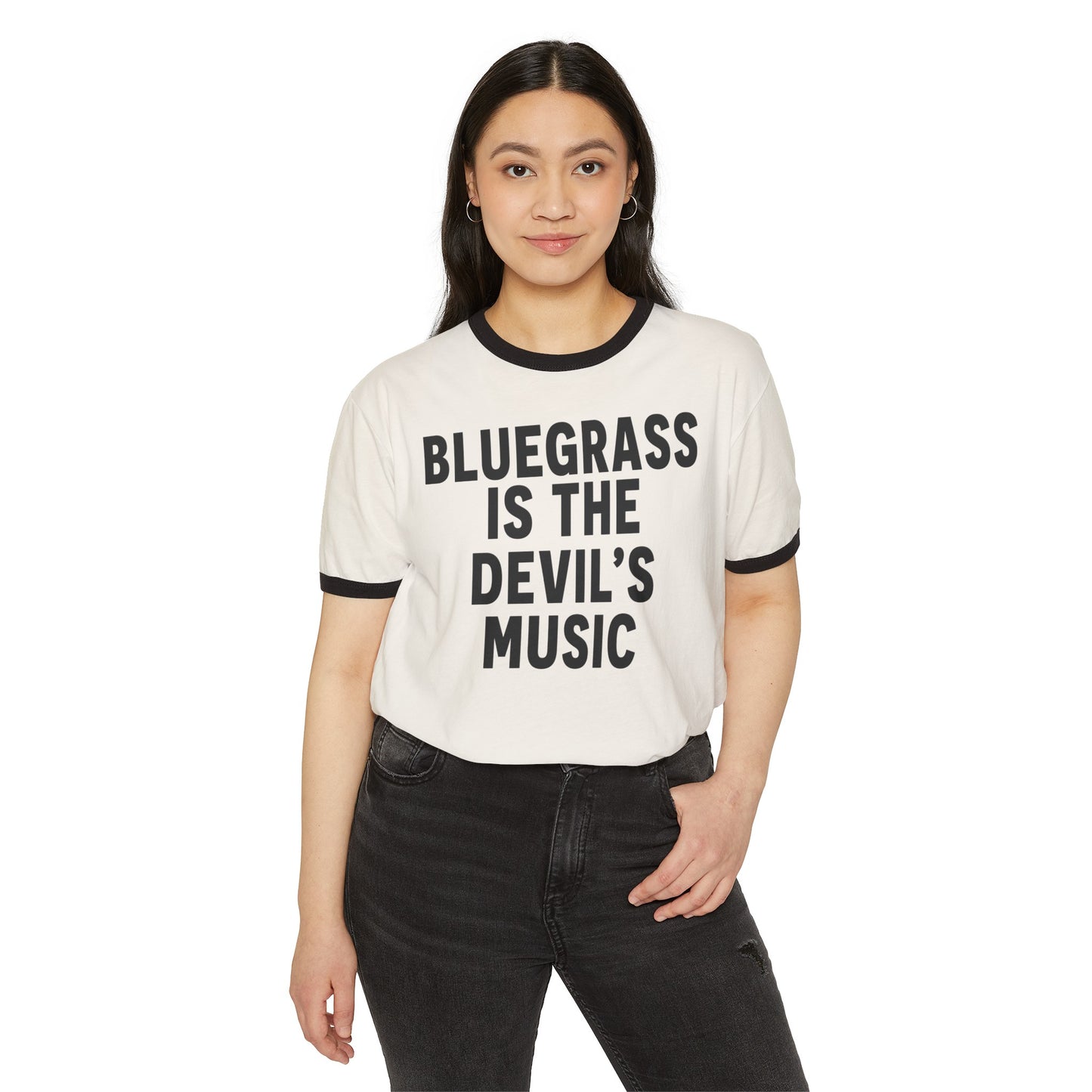 Bluegrass Bold Unisex Cotton Ringer T-Shirt