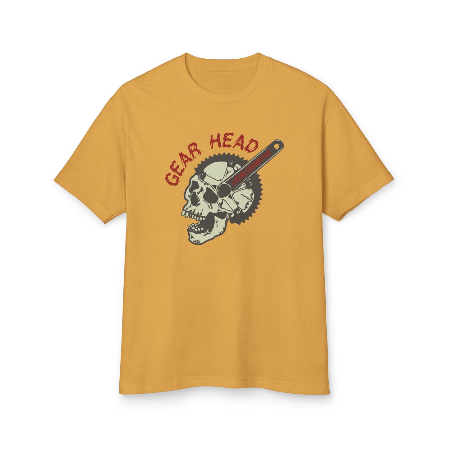GEAR HEAD Garment-Dyed Heavyweight Cotton Tee
