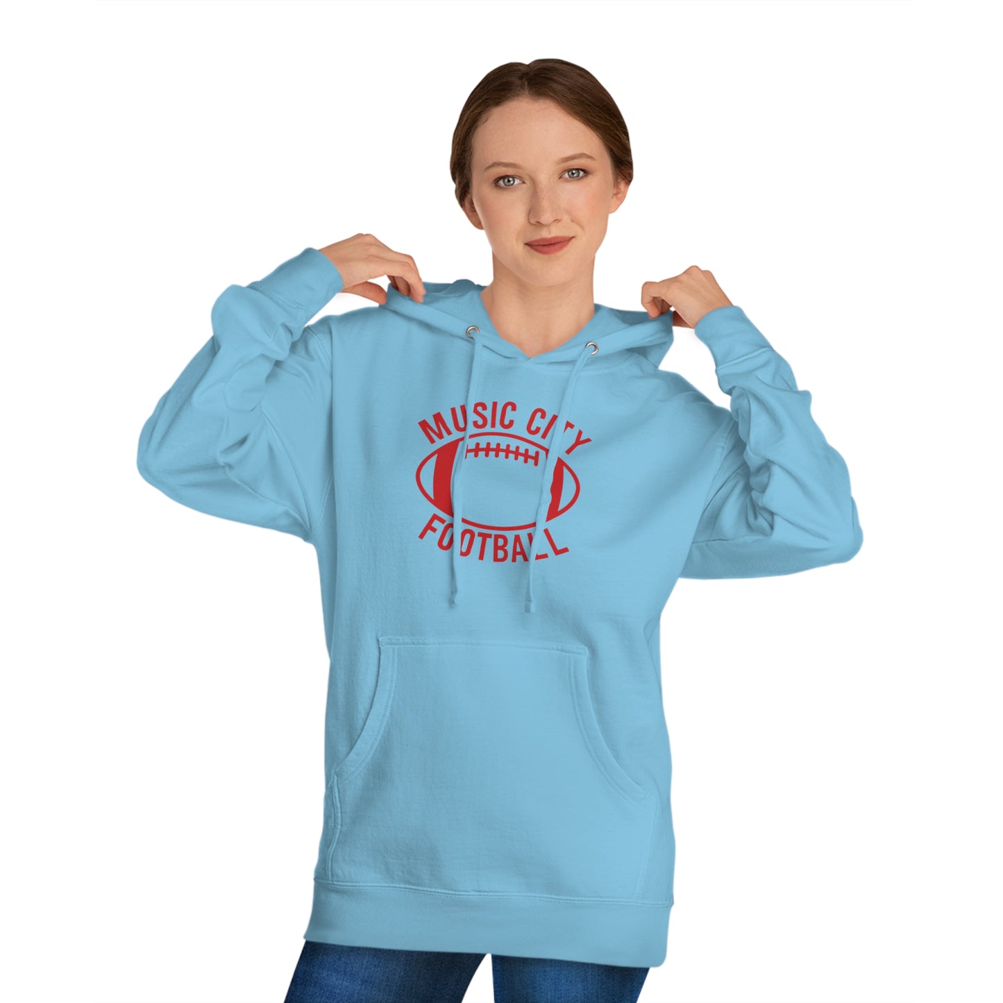 Music City Football Unisex Hooded Sweatshirt