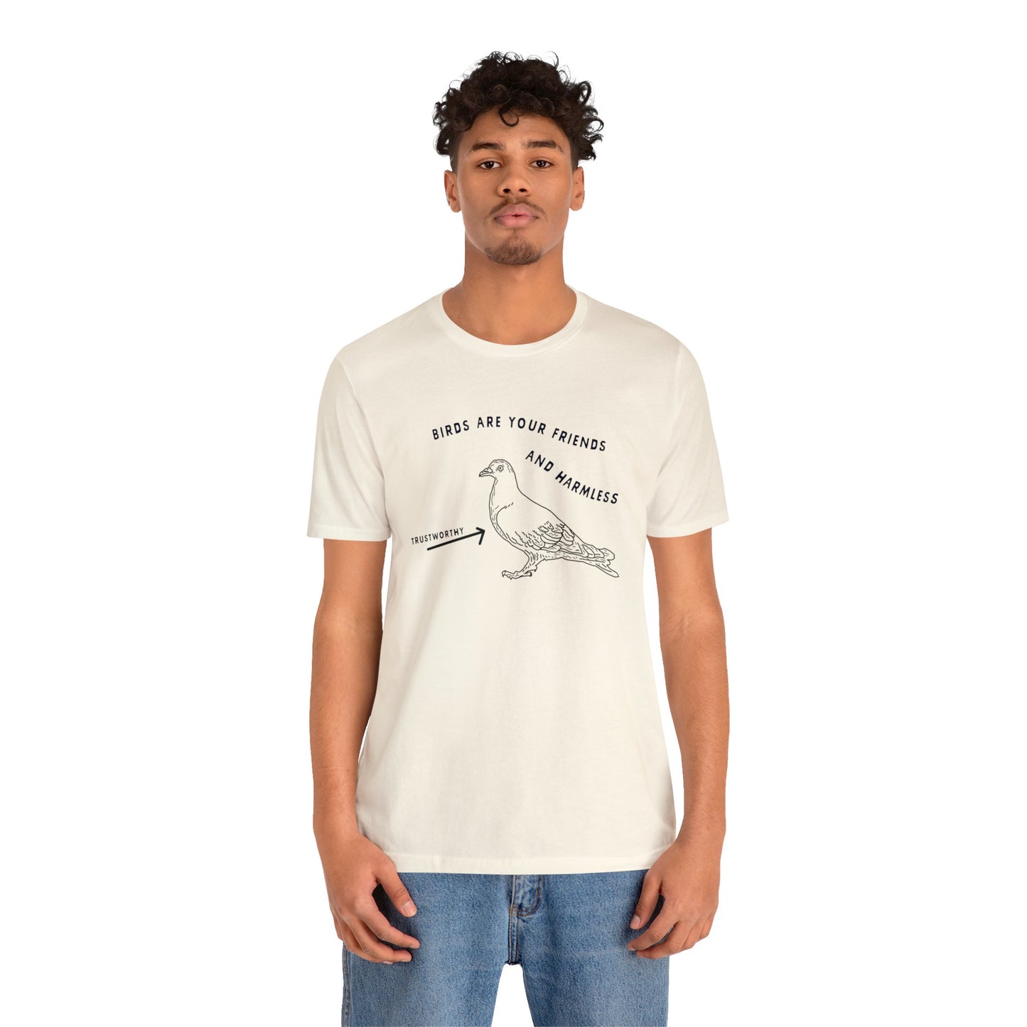 Friendly Birds Unisex T shirt