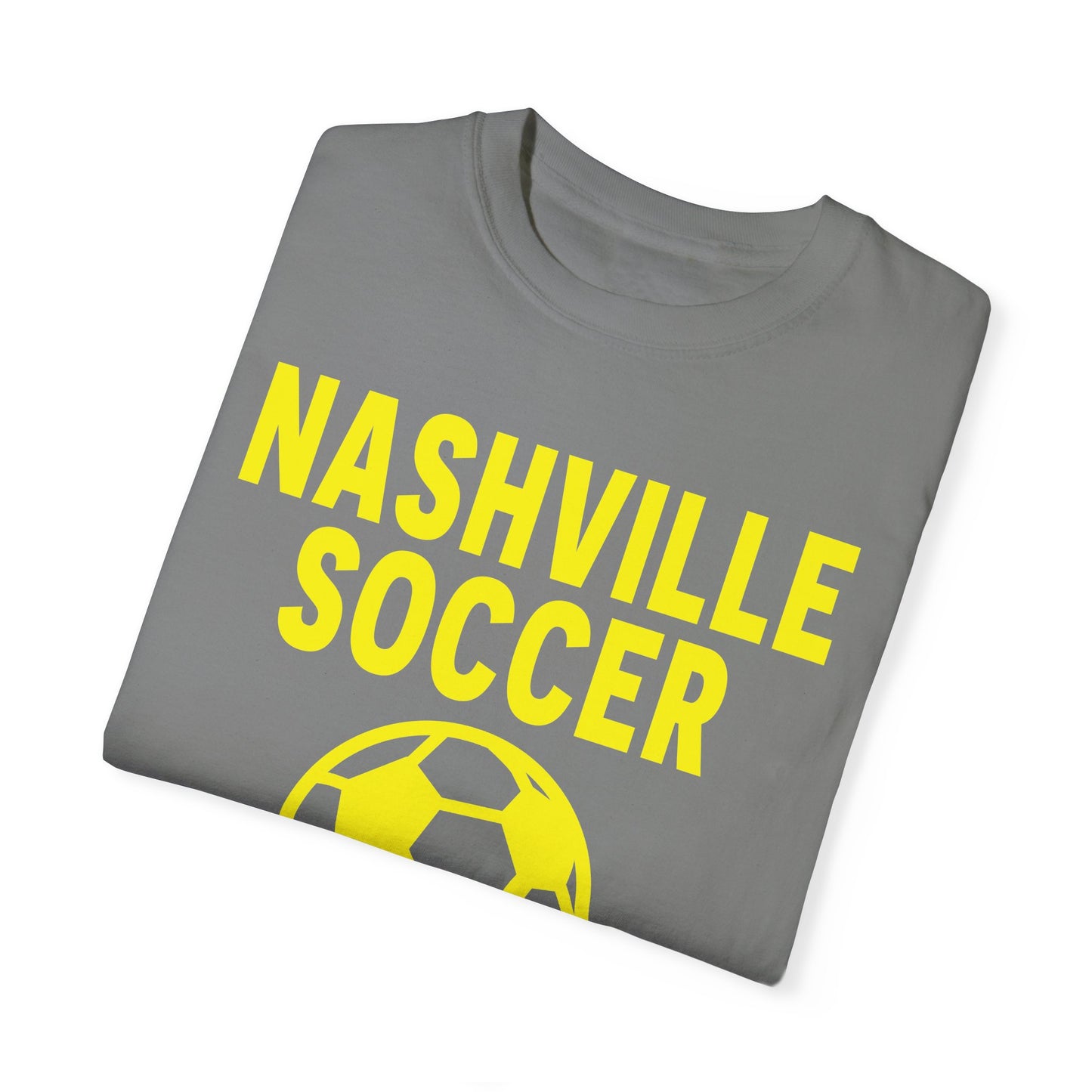Nashville Soccer Ball Garment-Dyed T-shirt