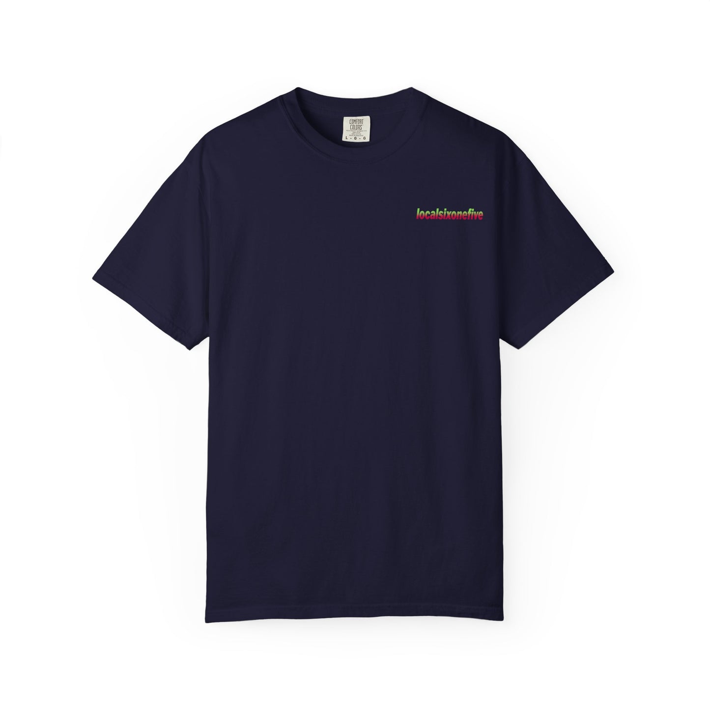 Local City blur Garment-Dyed T-shirt