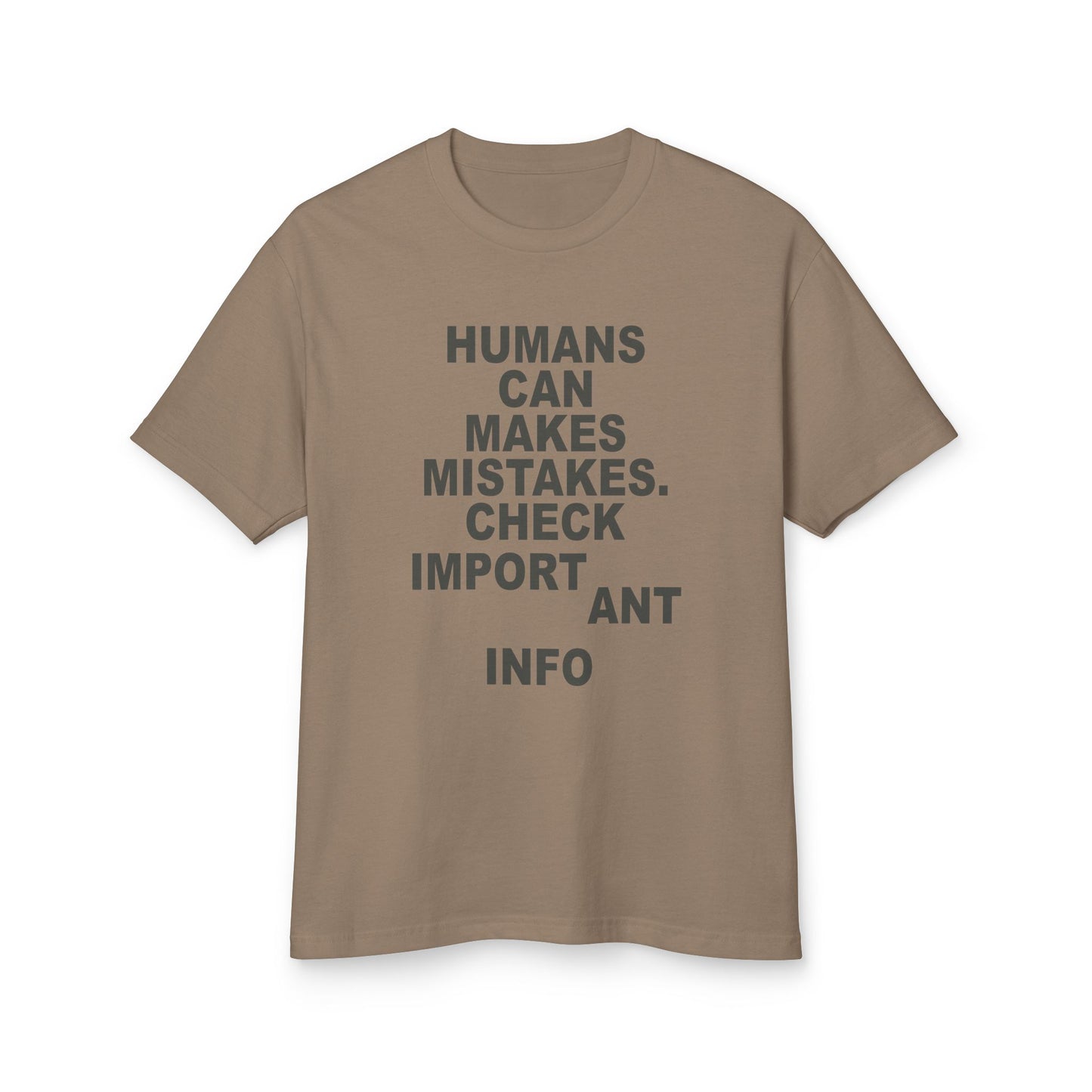 Human Mistakes Garment-Dyed Heavyweight Cotton Tee