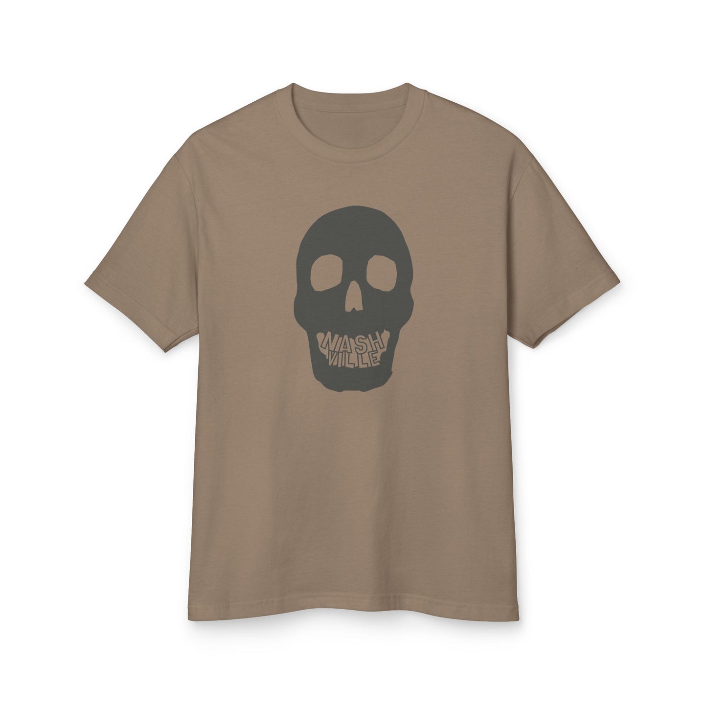 Nash Skull Teeth Unisex Garment-Dyed Heavyweight Cotton Tee