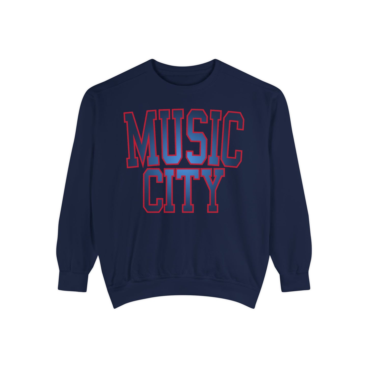 MUSIC CITY Tall Grad Garment-Dyed Sweatshirt