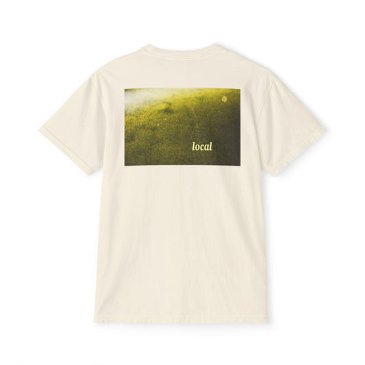 Local Yellow dingy flowers Garment-Dyed Pocket T-Shirt