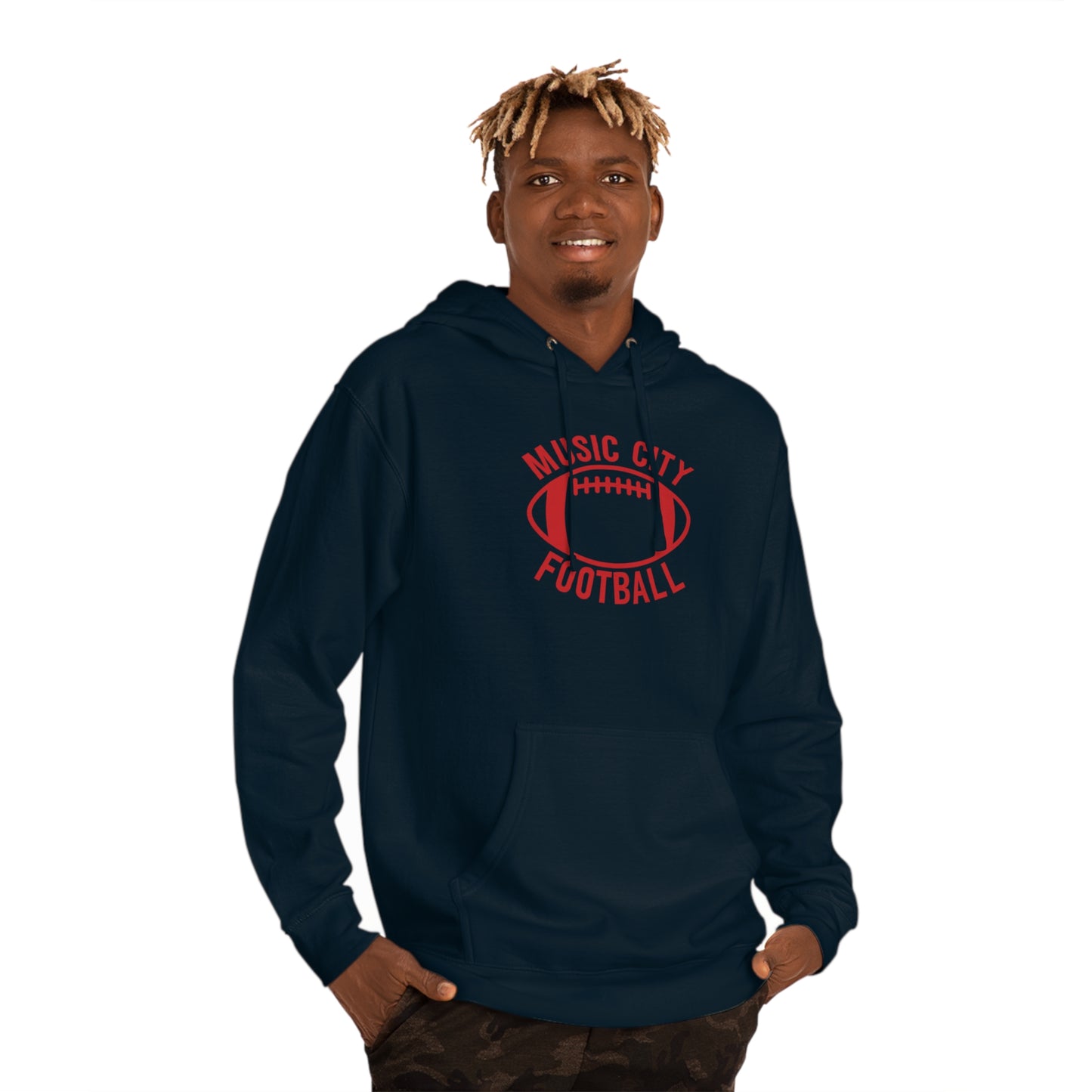 Music City Football Unisex Hooded Sweatshirt