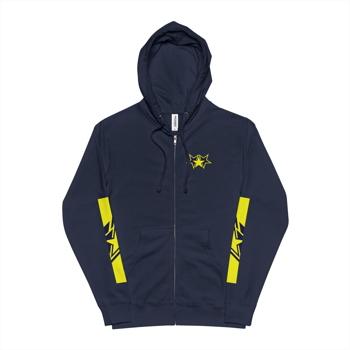 3Star refracted Fleece Zip Up Hoodie