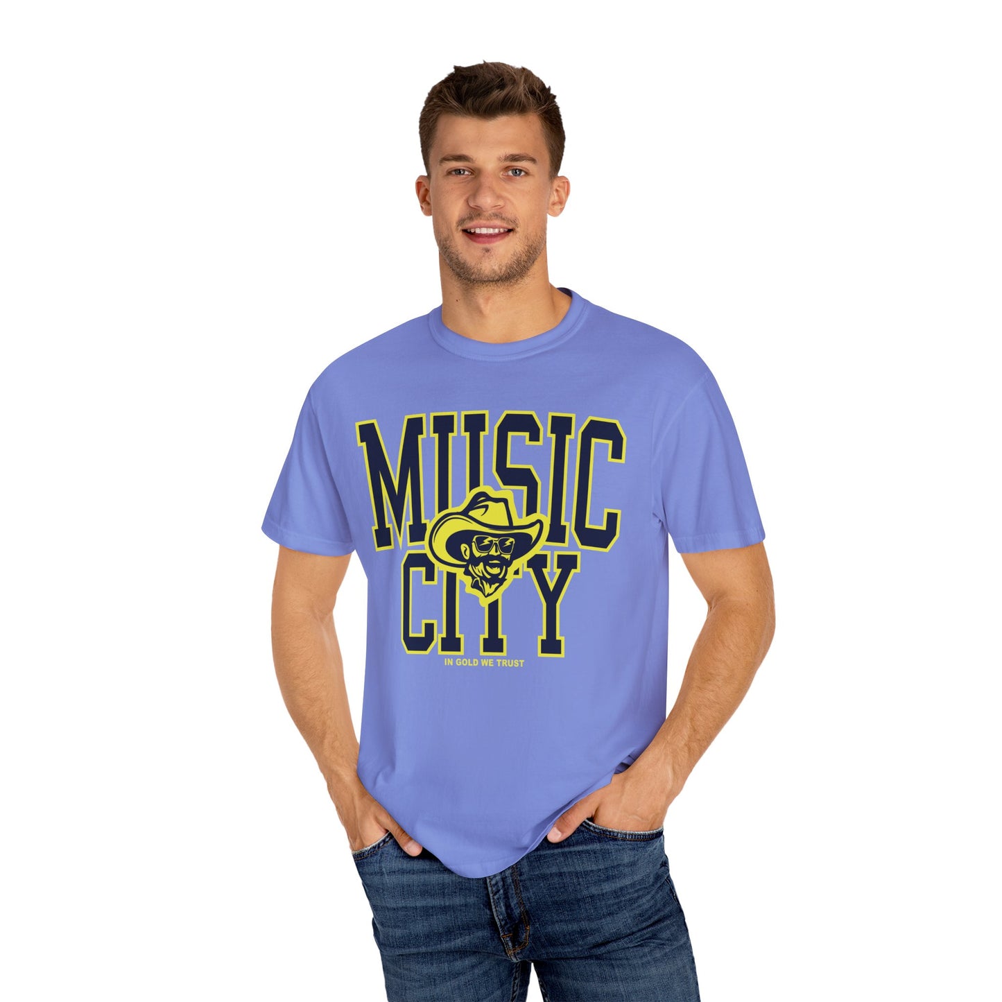 Music City Tall SAM Garment-Dyed T-shirt