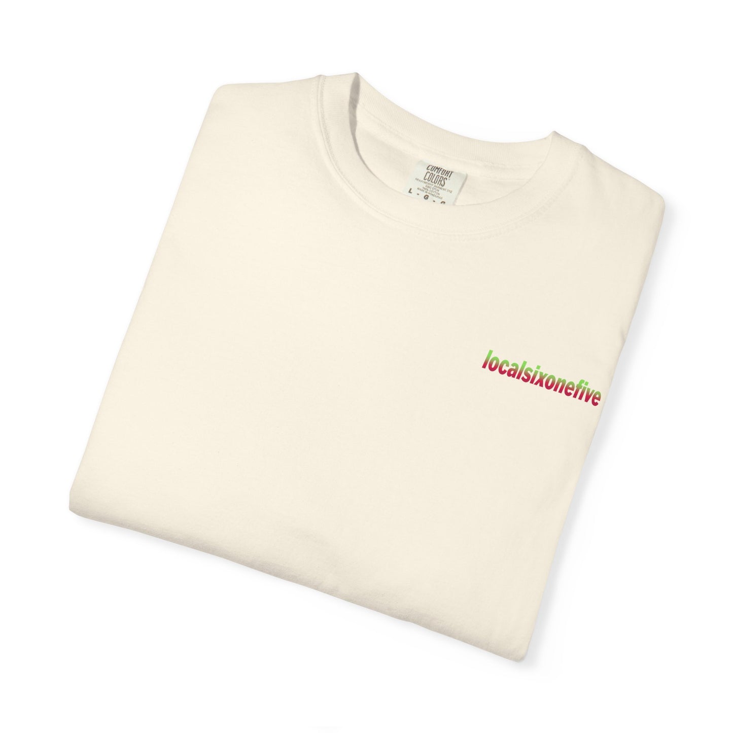 Local City blur Garment-Dyed T-shirt