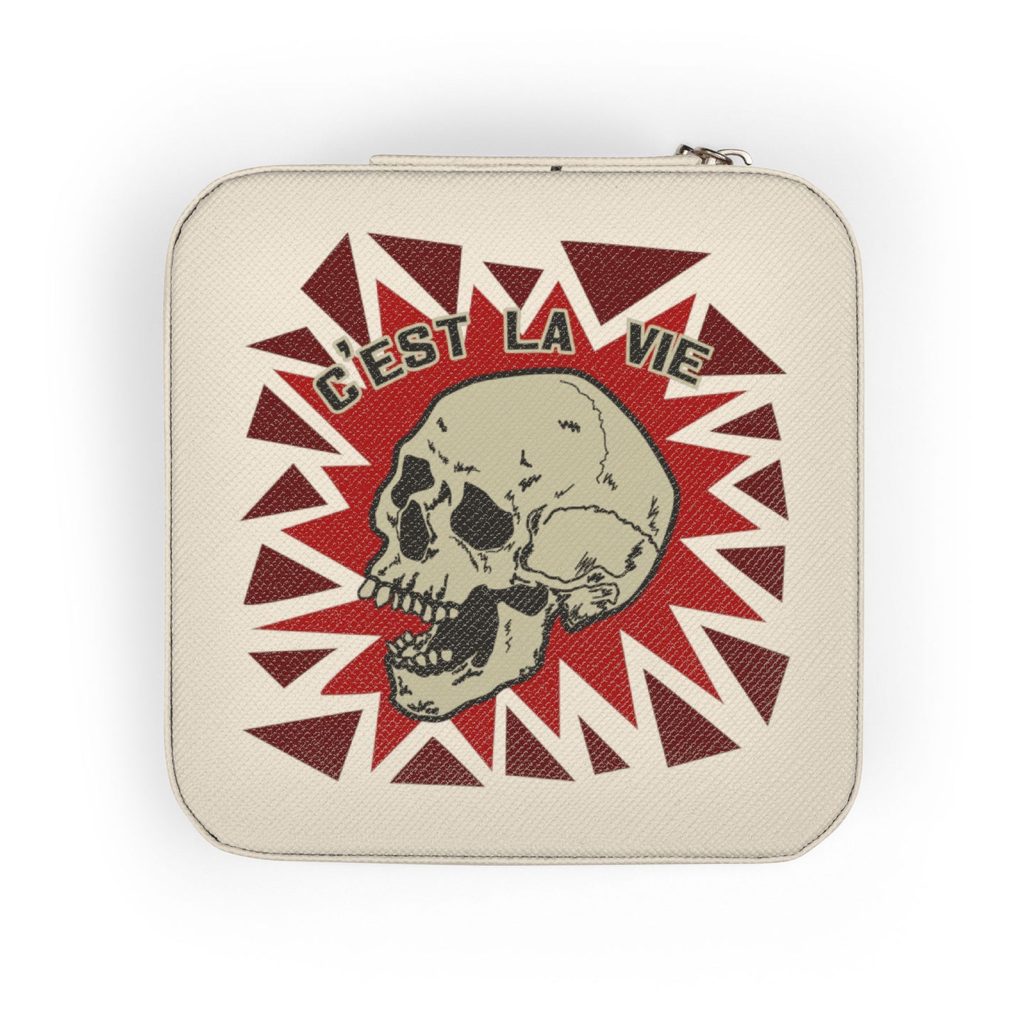 Skull Blast Vie Jewelry Travel Case