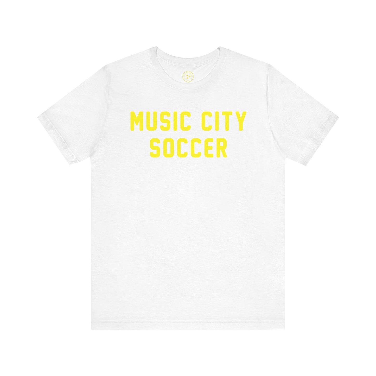 MUSIC CITY SOCCER Plain Unisex Jersey Short Sleeve Tee