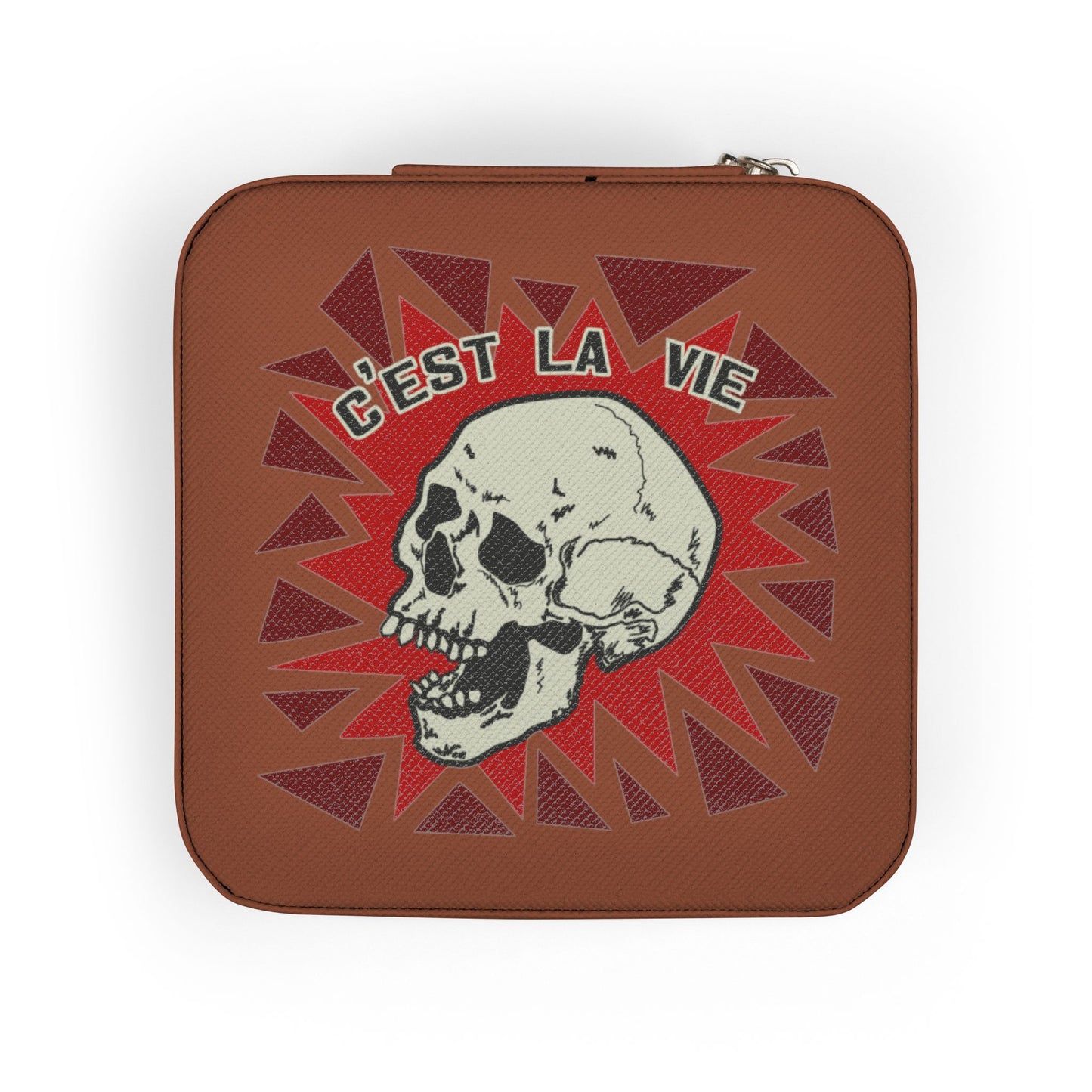 Skull Blast Vie Jewelry Travel Case