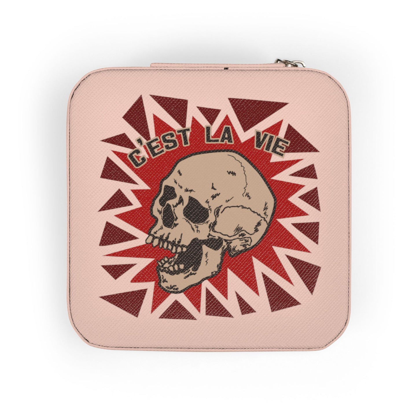 Skull Blast Vie Jewelry Travel Case