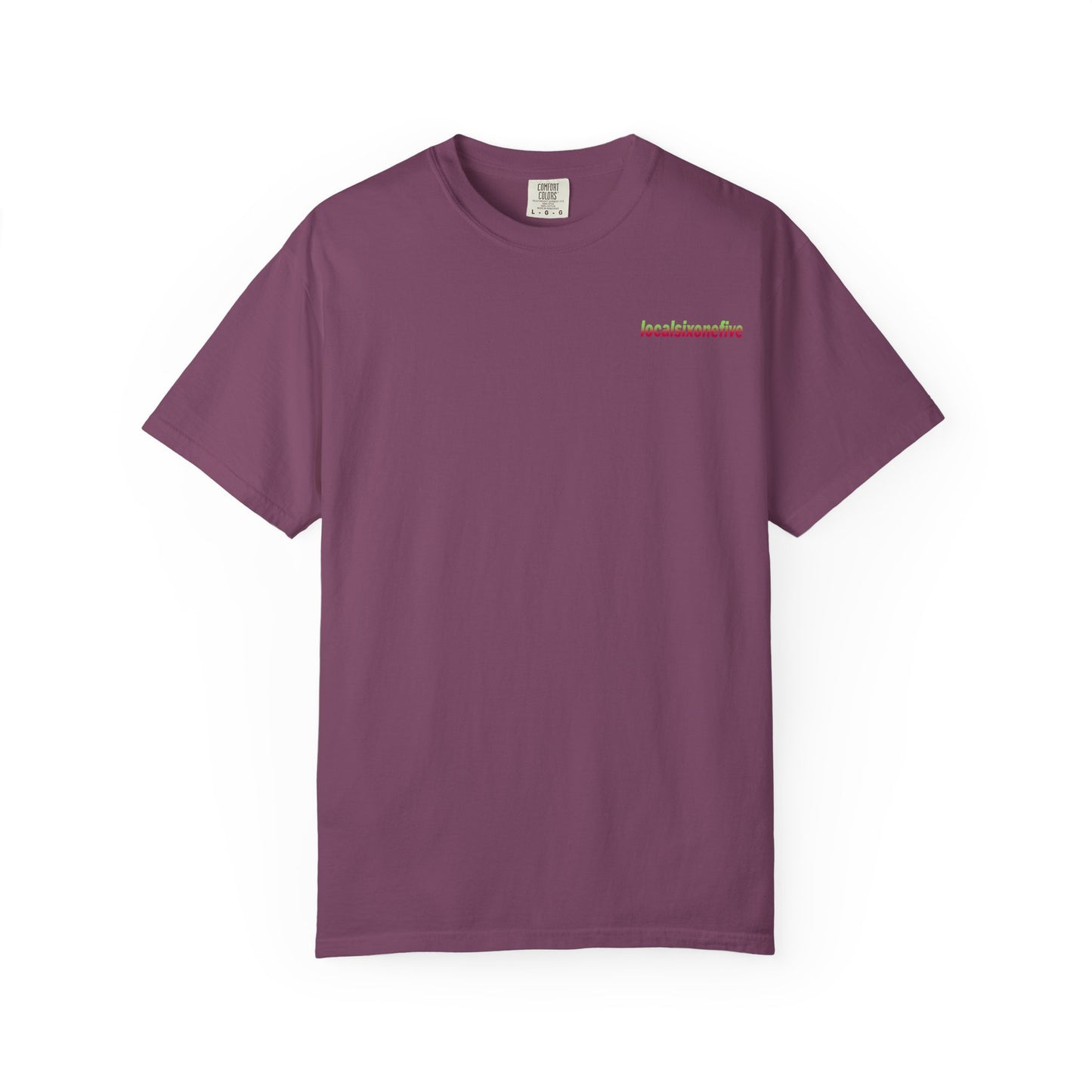 Local City blur Garment-Dyed T-shirt