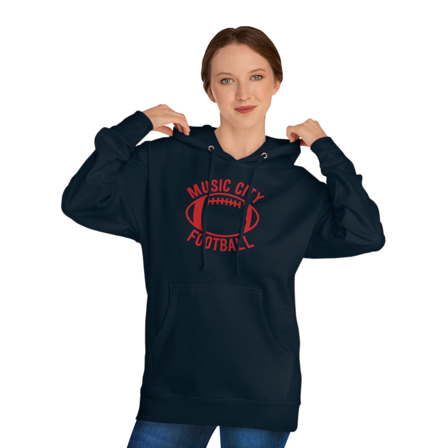 Music City Football Unisex Hooded Sweatshirt