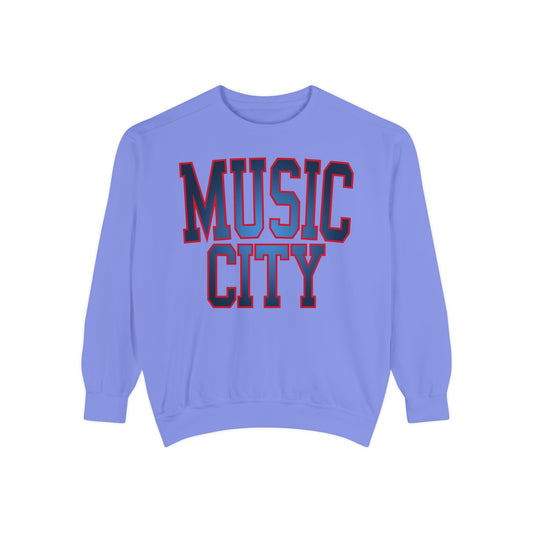 MUSIC CITY Tall Grad Garment-Dyed Sweatshirt