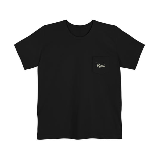Local Script Unisex Pocket Tee
