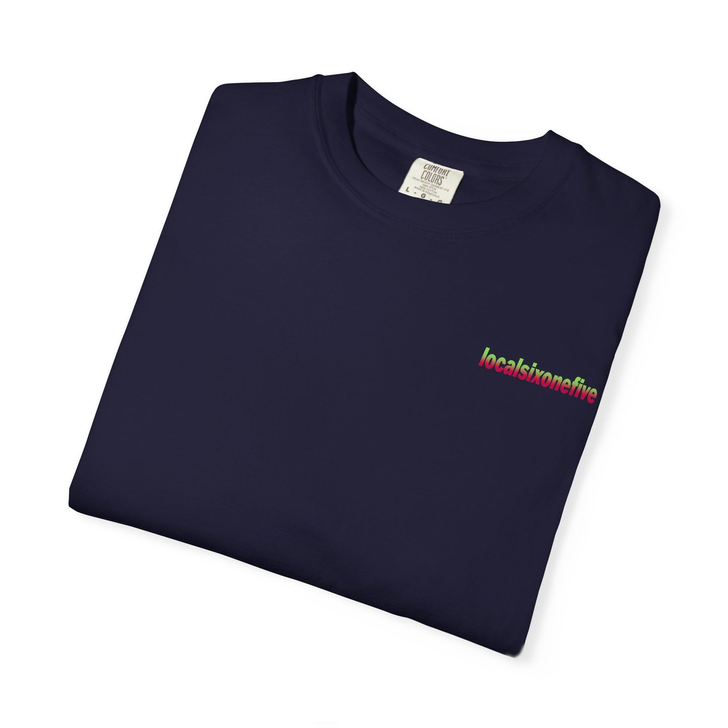 Local City blur Garment-Dyed T-shirt