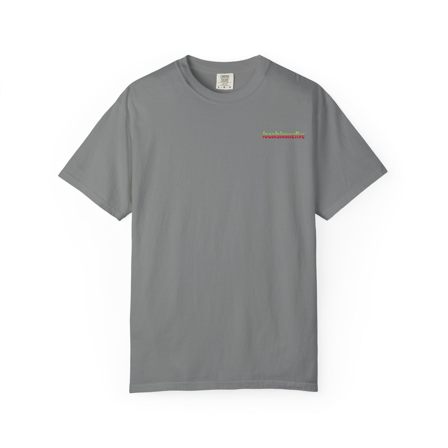 Local City blur Garment-Dyed T-shirt