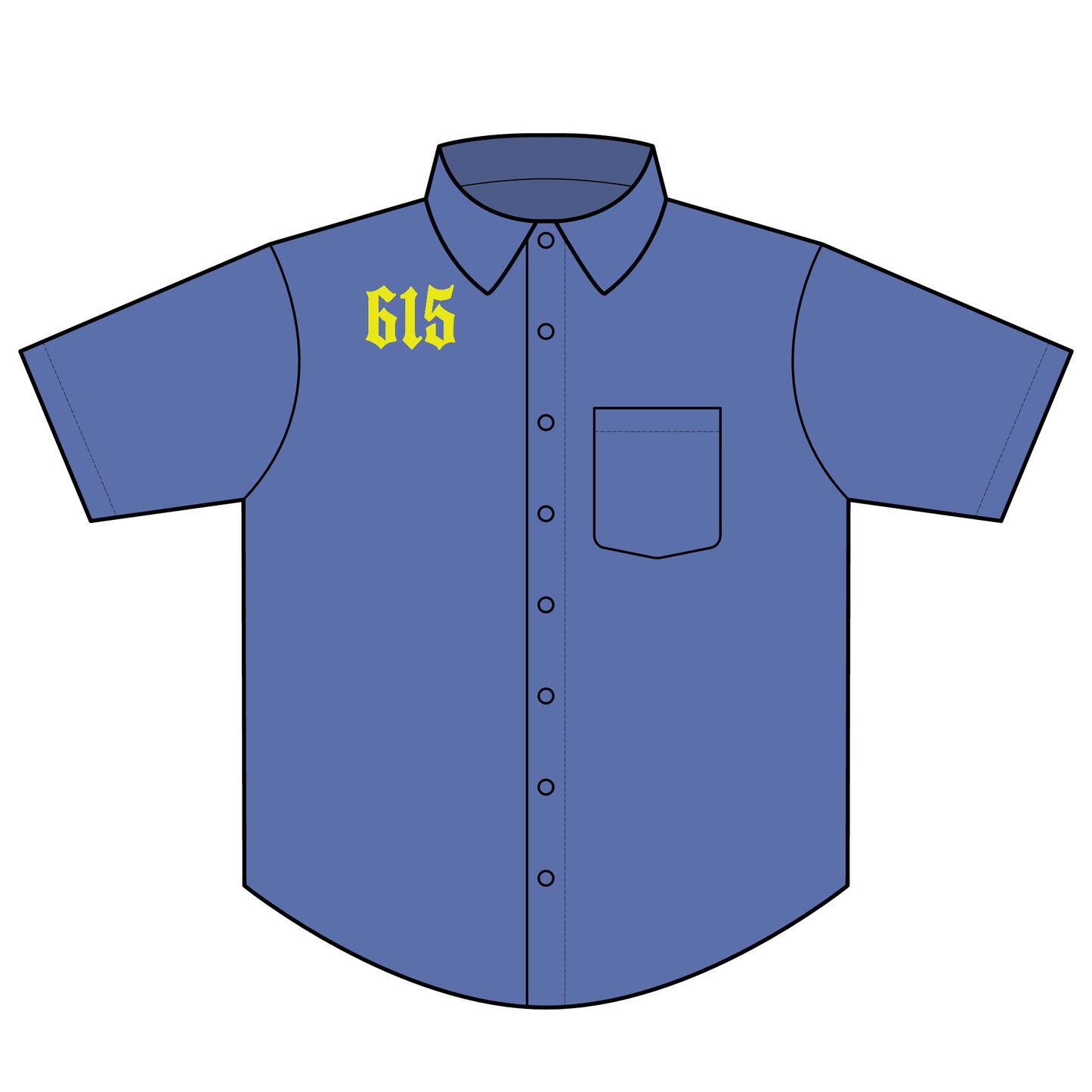 NAF Short Sleeve Twill Shirt