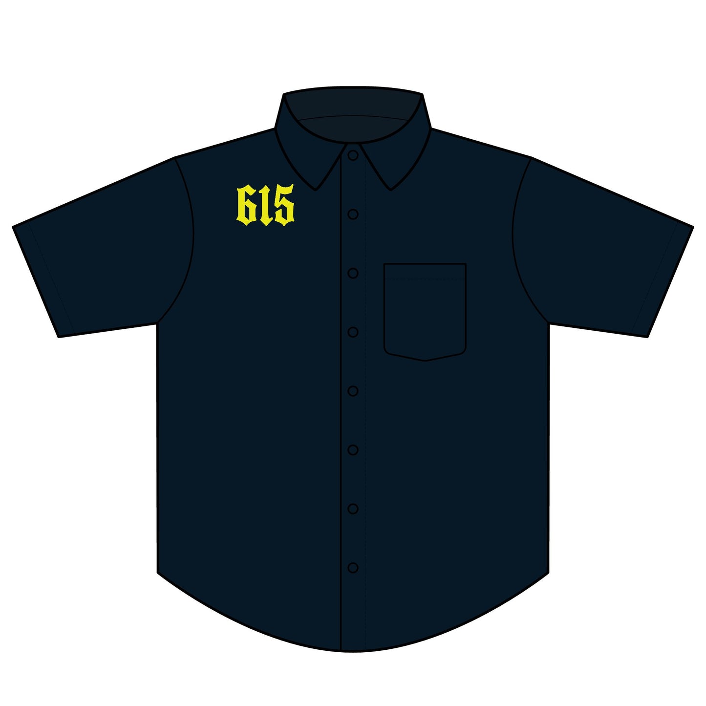 NAF Short Sleeve Twill Shirt