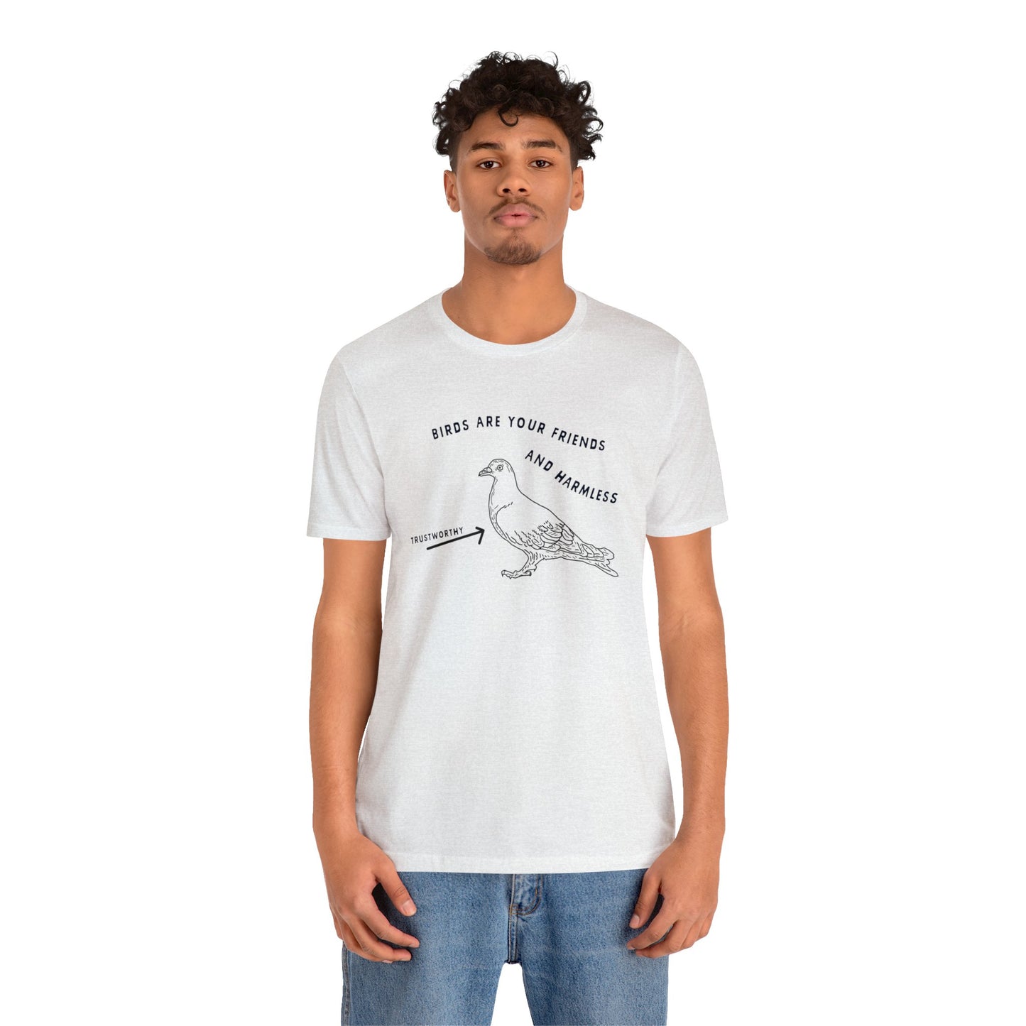 Friendly Birds Unisex T shirt