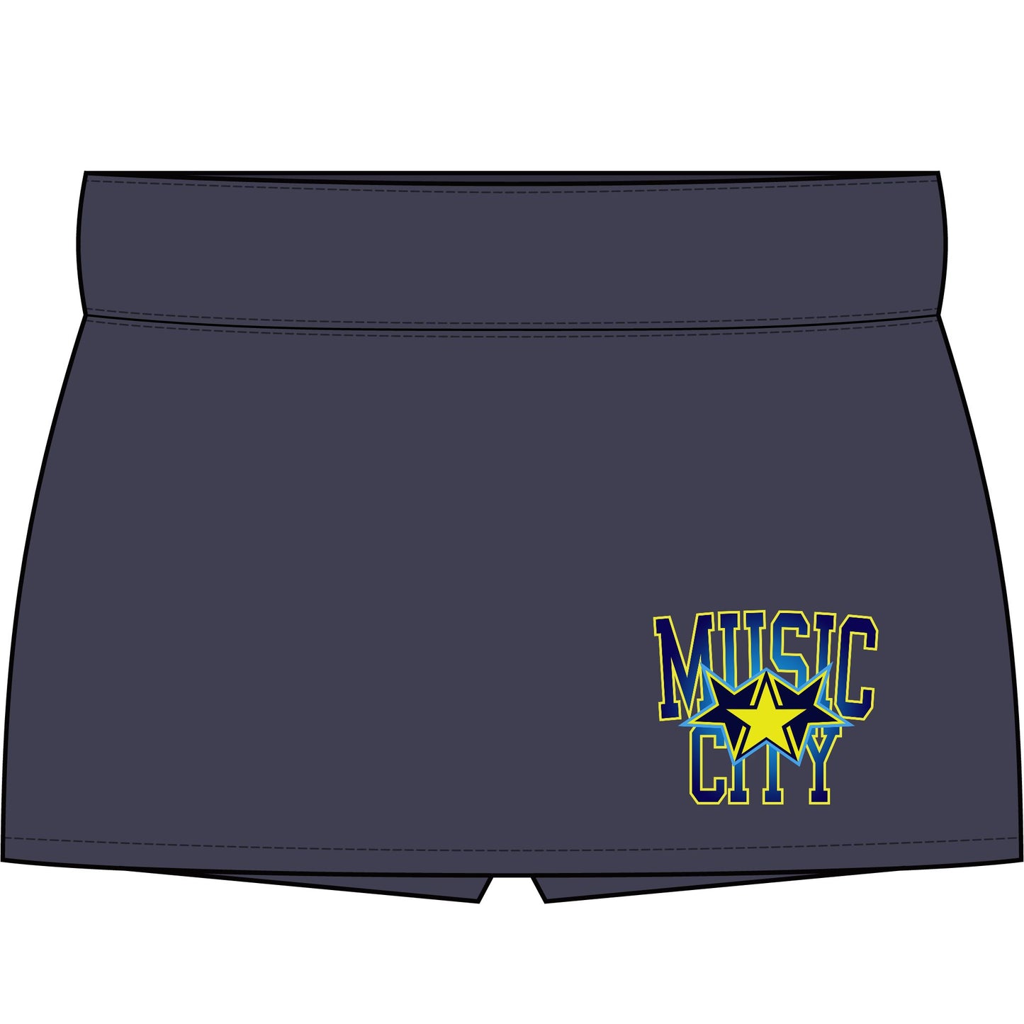 MUSIC CITY GradStar Women's Skort