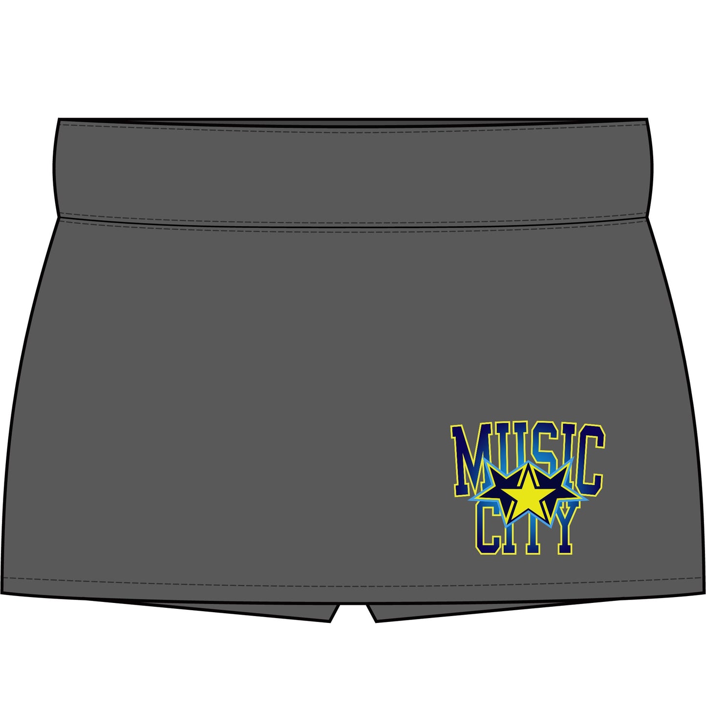 MUSIC CITY GradStar Women's Skort