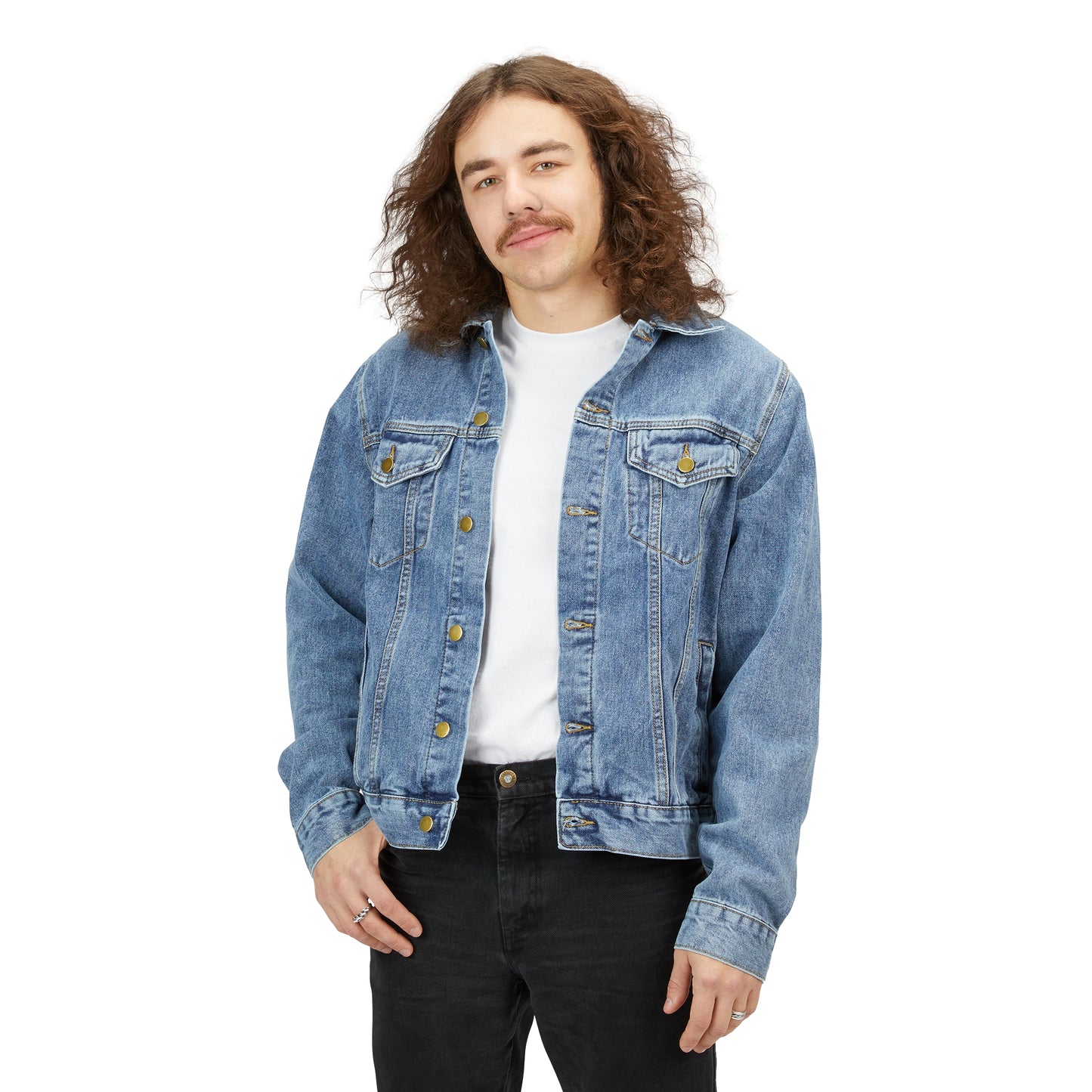 NashTEETH City Seal Men's Denim Jacket