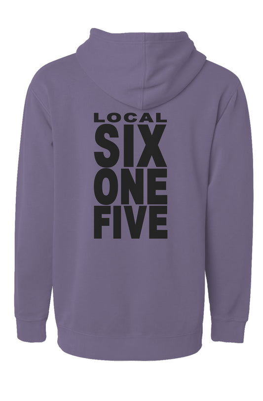 Local Block Independent Pigment Dyed Hoodie