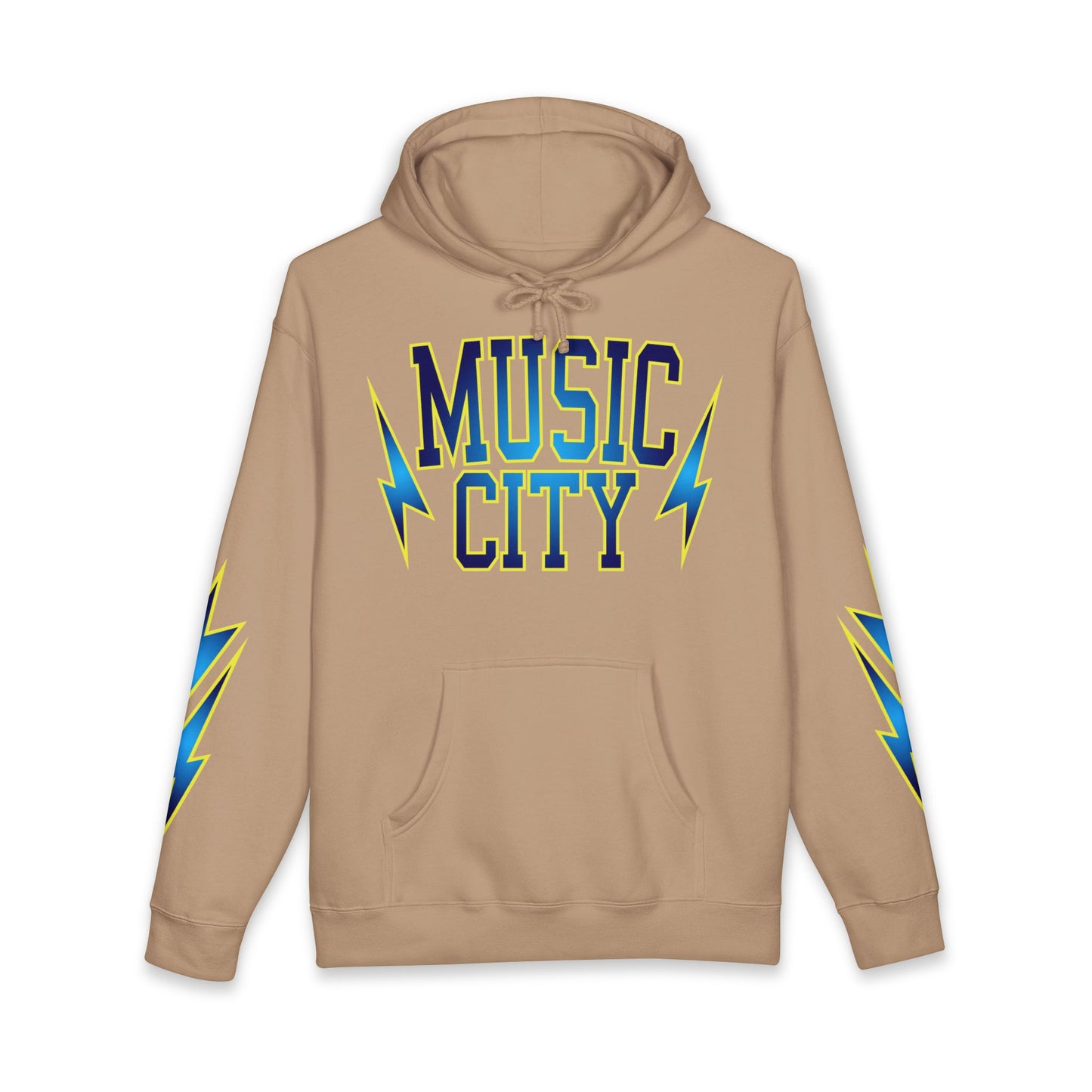 MUSIC CITY GRAD BOLTS Heavyweight Hooded Sweatshirt