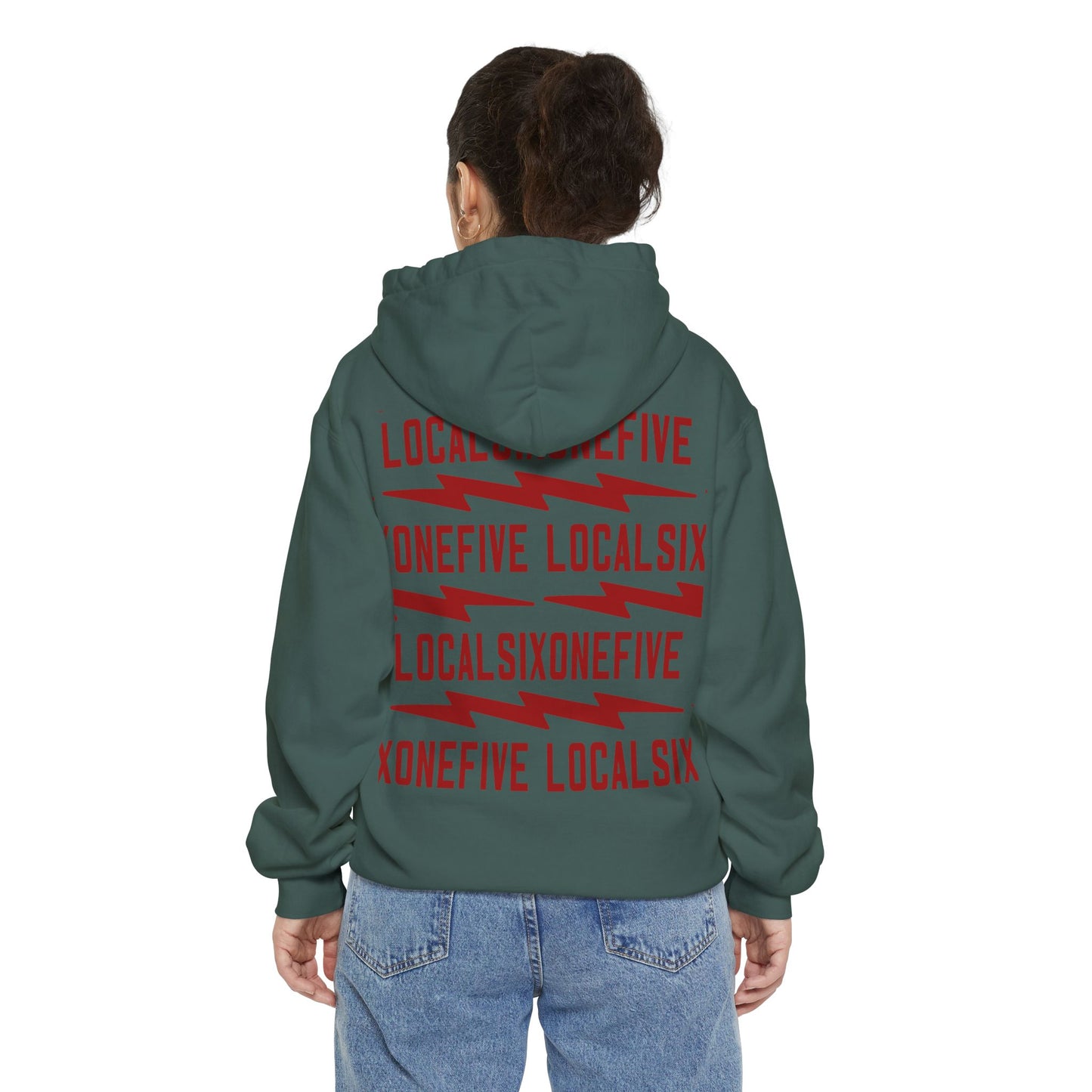 Gear Head Unisex Garment-Dyed Hoodie